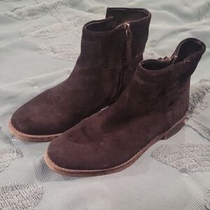Black Suede Ankle Boots